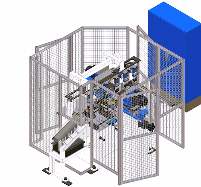 UNAMUNO ME 108 es una Máquina especial fabricada a medida para refrentado en ambas caras y Mecanizado de chaflanes o radios exteriores e interiores a dichas caras refrentadas