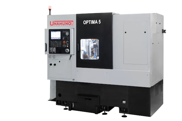 El centro de torneado CNC OPTIMA 5 ha sido diseñado para conseguir mayor versatilidad y ciclos de mecanizado más rápidos en el sector del decoletaje