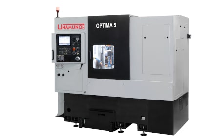 El centro de torneado CNC OPTIMA 5 ha sido diseñado para conseguir mayor versatilidad y ciclos de mecanizado más rápidos en el sector del decoletaje fabricando piezas de forma ágil y precisa